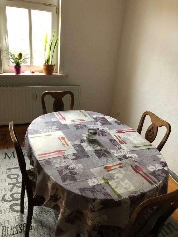Ferienwohnung Am Leimsiederturm Muehlhausen  Ngoại thất bức ảnh